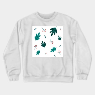 Berries and Christmas Tree Crewneck Sweatshirt